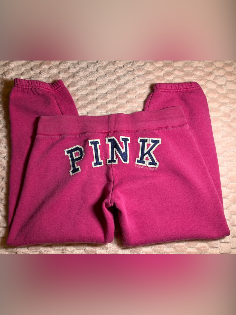 Y2K PINK Victoria’s Secret Hot Pink Sweatpants